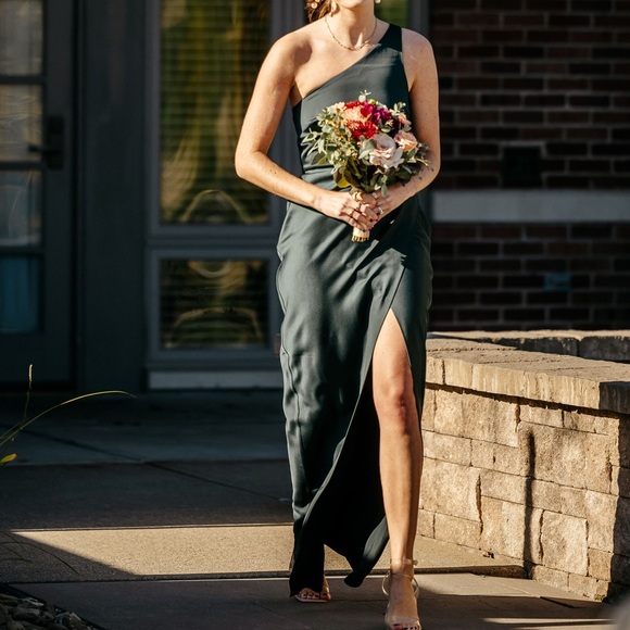 BHLDN Dylan Satin Charmeuse Maxi Dress - Picture 12 of 14